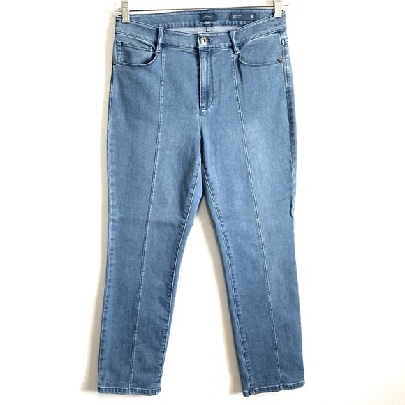 J. Jill Denim High-Rise Slim Ankle Jeans - Picture 1 of 6